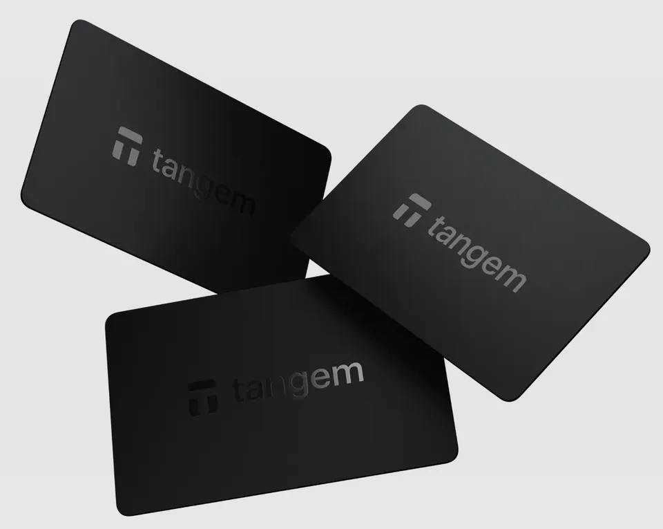 Tangem wallet card
